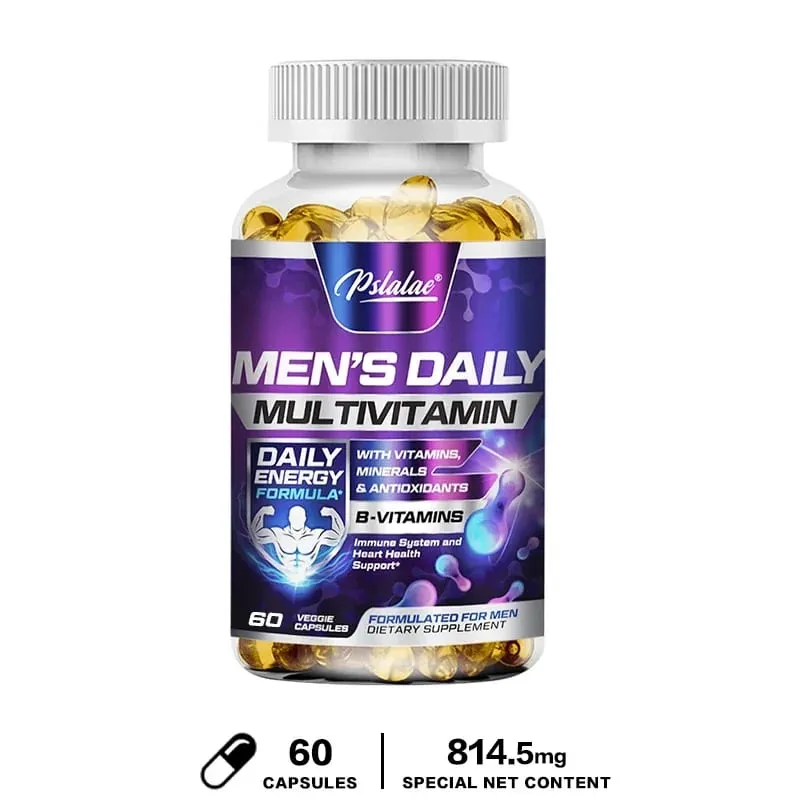 Men's Multivitamin Supplement - Enhance Immunity Boost Energy and Endurance Promote Overall Health