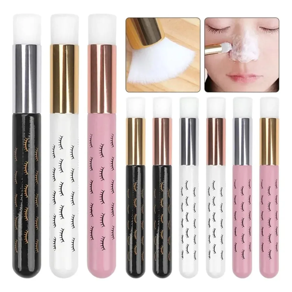 50 pçs profissional macio lash extensão shampoo escovas limpeza profunda cílios sobrancelha nariz casca cuidados salão de beleza suprimentos ferramentas