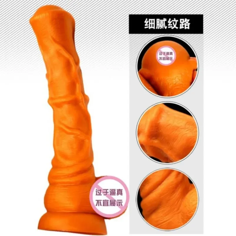 Enorme cavalo vibrador realista animal pênis anal plug simulação pau grande masturbador com ventosa adultos brinquedos sexuais para mulheres homens — image 4