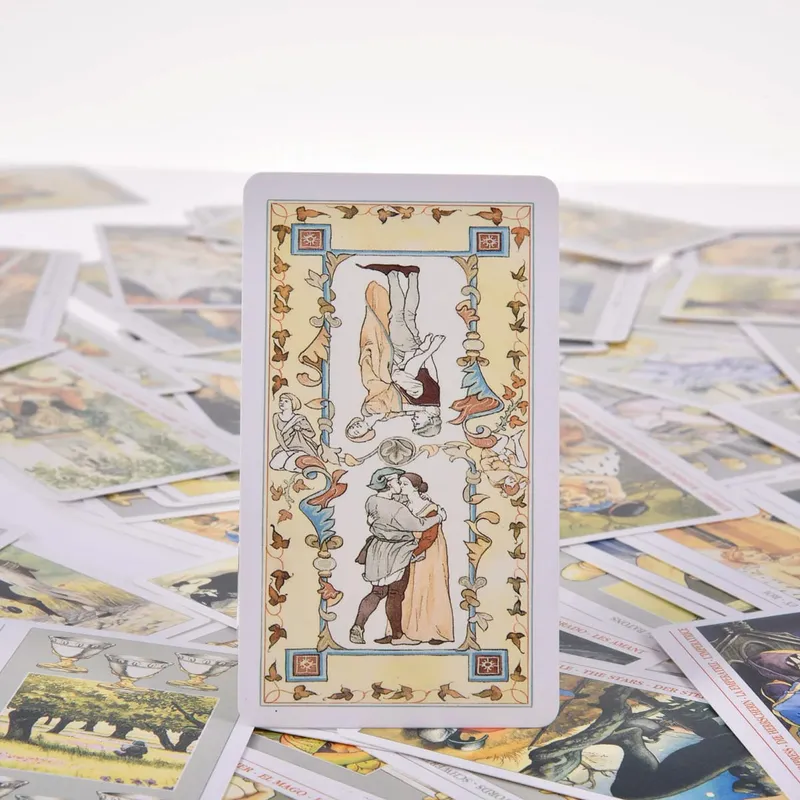 Decameron Tarot Cards Mordern Witch Angels Series Everyday Witch Oracle Cards PDF Guideboock English Board Games