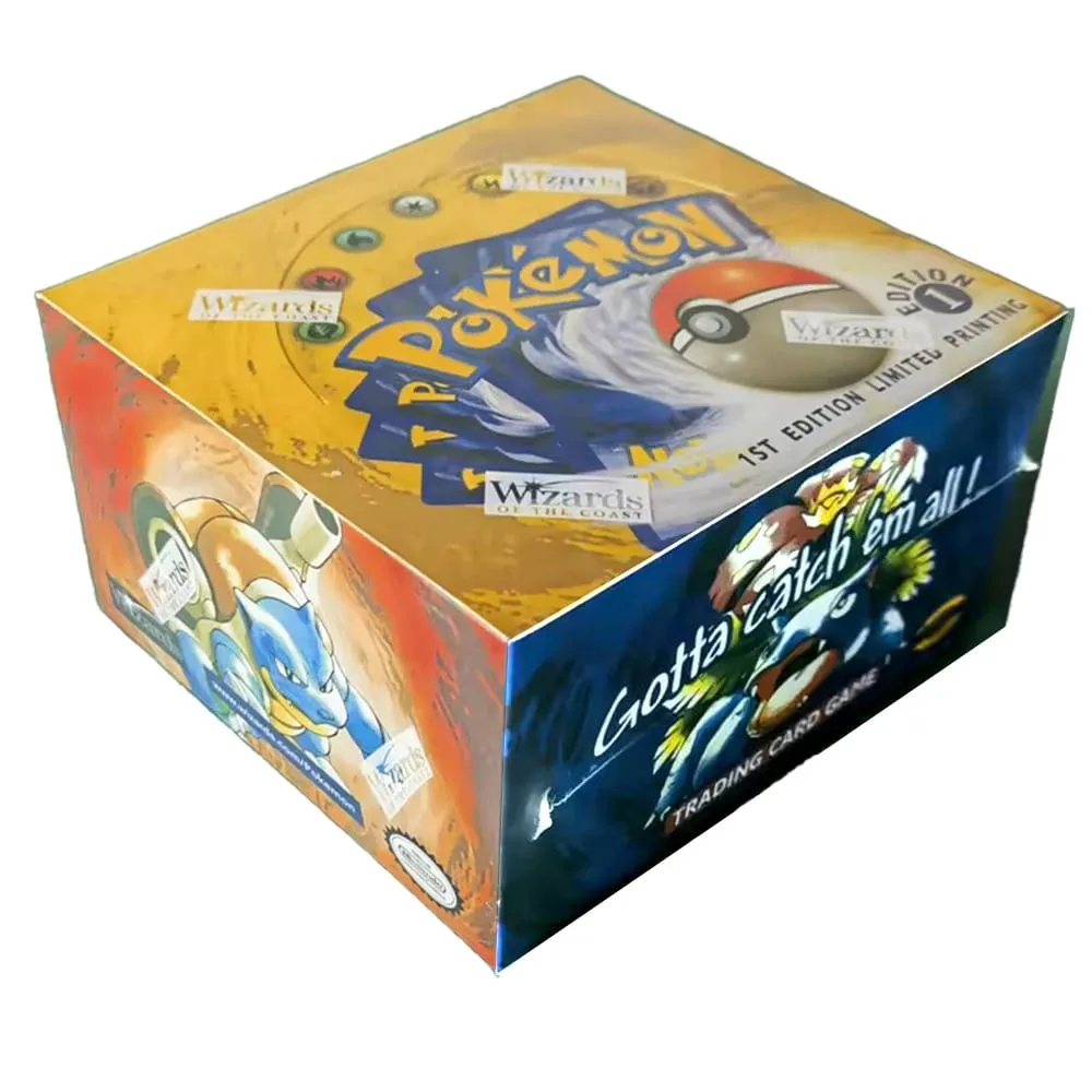 寶可夢 EX 火箭歸來補充包盒 PTCG 卡棋盤遊戲系列動漫補充包盲卡 PKM 玩具禮品