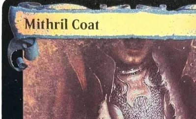 LK59 Silver Foil Delighted Halfling Mithril Coat The One Ring Palantír of Orthanc High-Quality TCG Proxy Cards (Black-Core)
