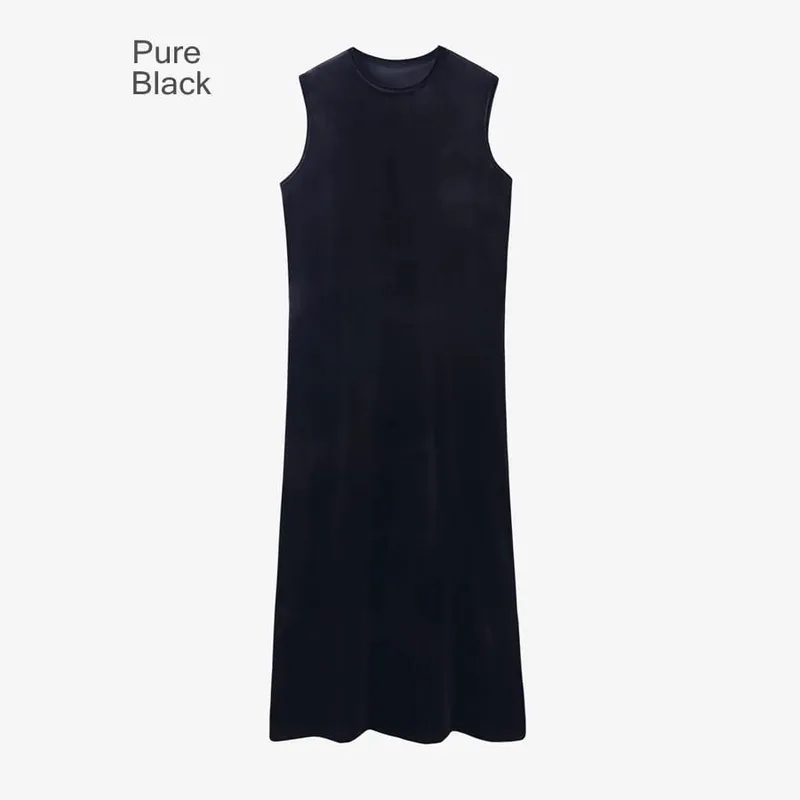 AS 2024 roupas femininas de veludo outono-inverno vestido com alça ajustável + tops básicos + cardigã + vestido sem mangas (envio em 1 dia)