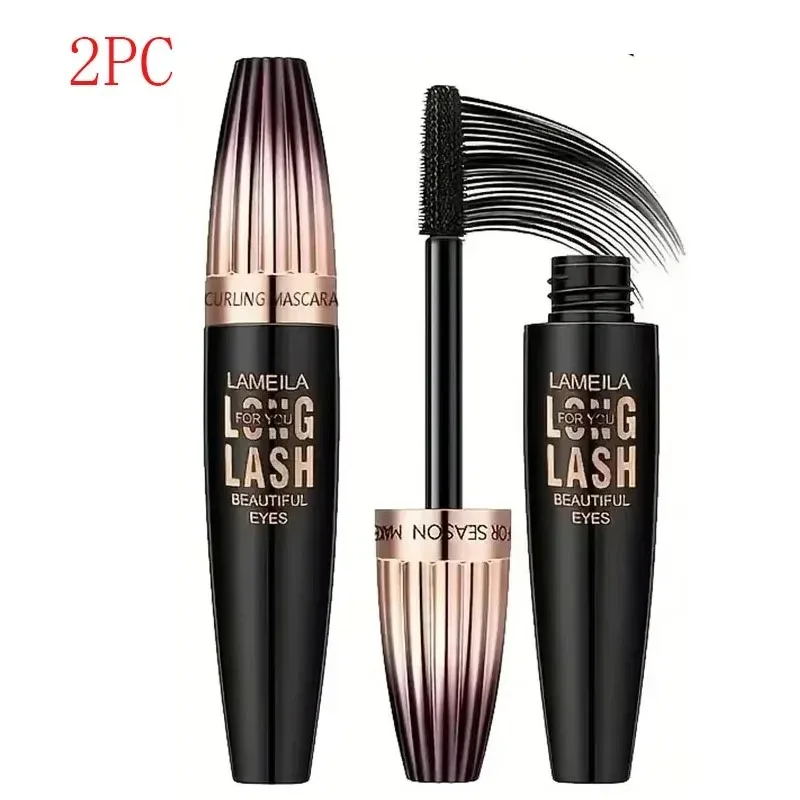 Rímel 4d à prova d'água, espesso, longo, à prova de manchas, criptografado, de longa duração, ondulação, grandes ferramentas de maquiagem para os olhos