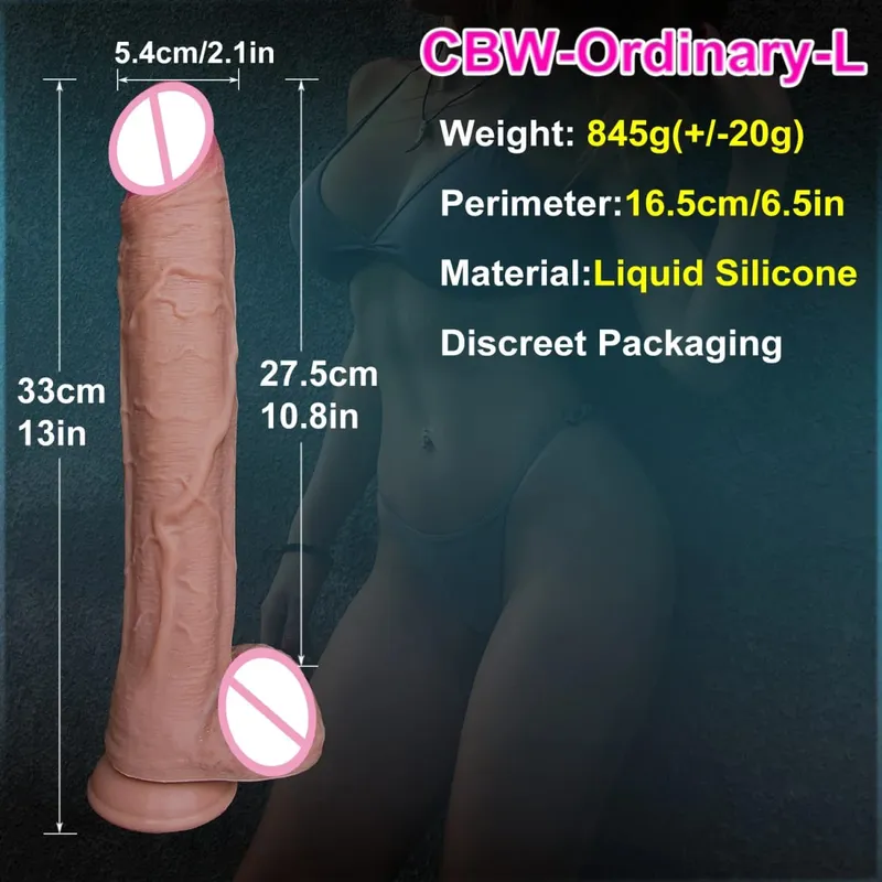 3 cores falso grosso pênis realista macio duplo silicone grande vibrador masturbação vaginal ventosa galo mulher homem brinquedo sexo anal