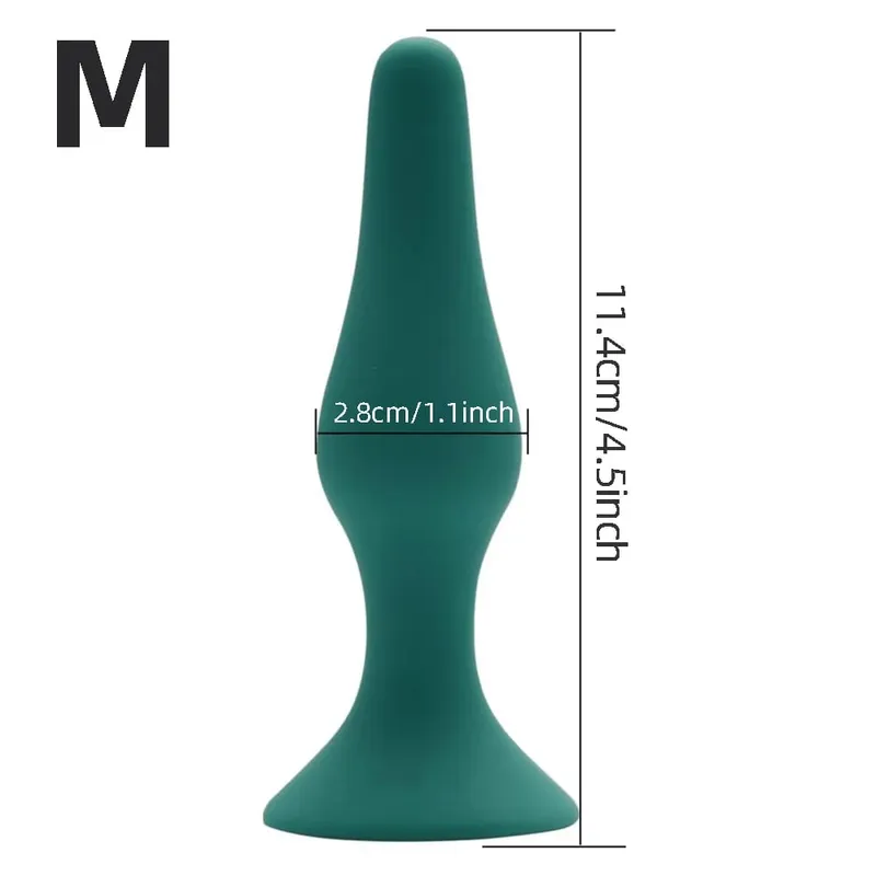 Plugue anal de silicone para iniciantes, plugue anal para homens e mulheres, massageador de próstata para gays, mini bala anal, masturbador, brinquedo sexual para homens