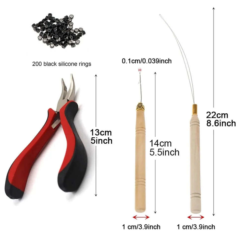 50 fios/pacote sintético colorido i-tip vara extensões de cabelo de pena cabelo reto 16 Polegada para mulher fibra de alta temperatura