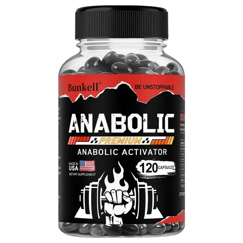 Cápsulas Muscle Builder - Ajudam a aumentar a resistência, a síntese de proteínas promove um crescimento muscular mais rápido, a energia abdominal