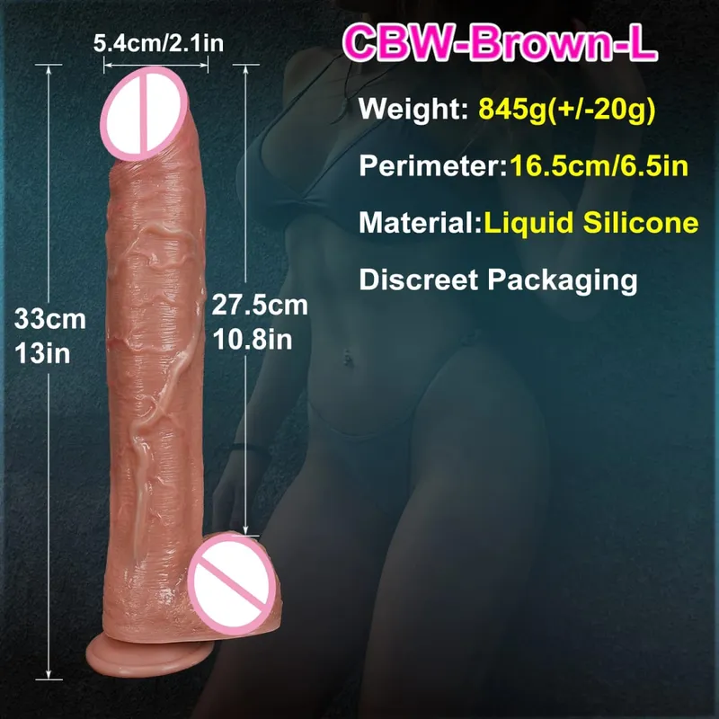3 cores falso grosso pênis realista macio duplo silicone grande vibrador masturbação vaginal ventosa galo mulher homem brinquedo sexo anal