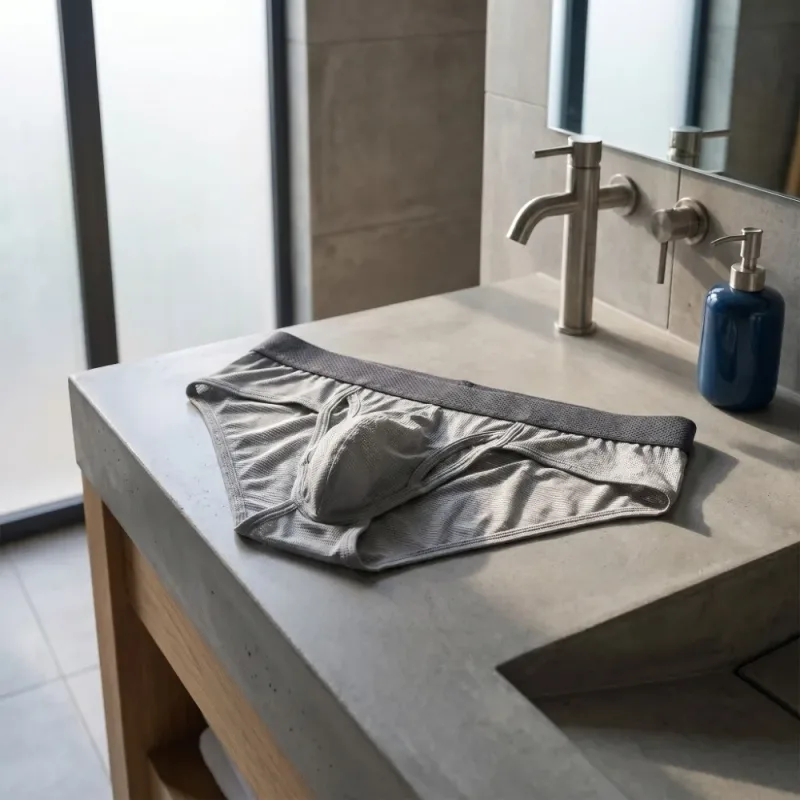 Cuecas finas de verão cuecas finas homens abertura lateral respirável calcinha de seda gelo emenda lingerie sem costura roupa interior masculina