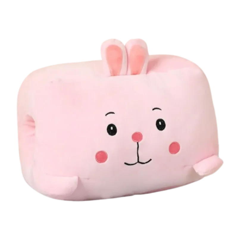 Criativo brinquedo de pelúcia mão mais quente travesseiro de pelúcia super macio manter quente escritório nap travesseiro animal dos desenhos animados brinquedo de pelúcia escritório