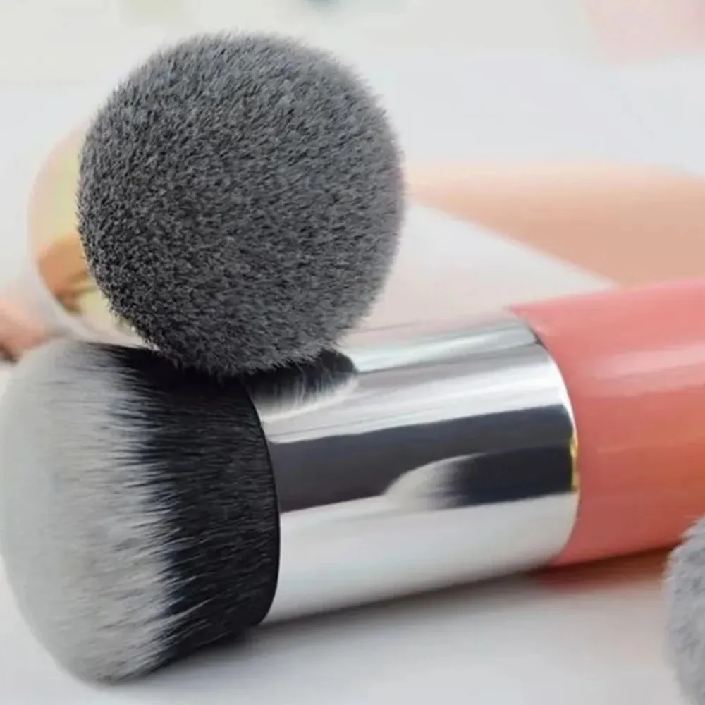 Profissional plana creme pincéis de maquiagem rosto bochecha contorno blush fundação escova traceless aplicação impecável ferramentas de maquiagem