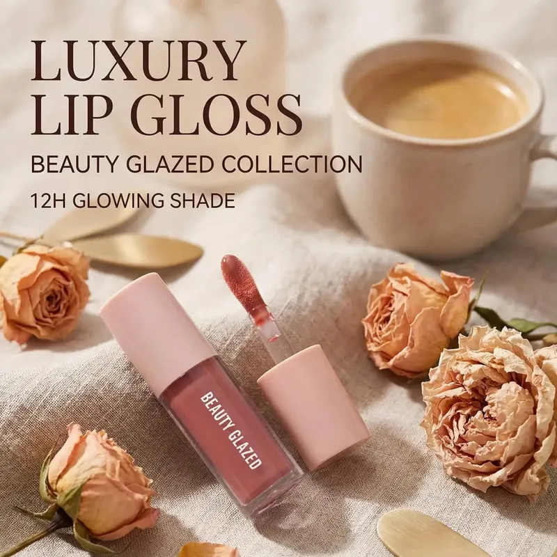 2 Pçs/set Precision Lip Kit Duo - Forro Cremoso com Apontador Embutido e Batom Líquido Hidratante - Conjunto de Maquiagem de Contorno Definido