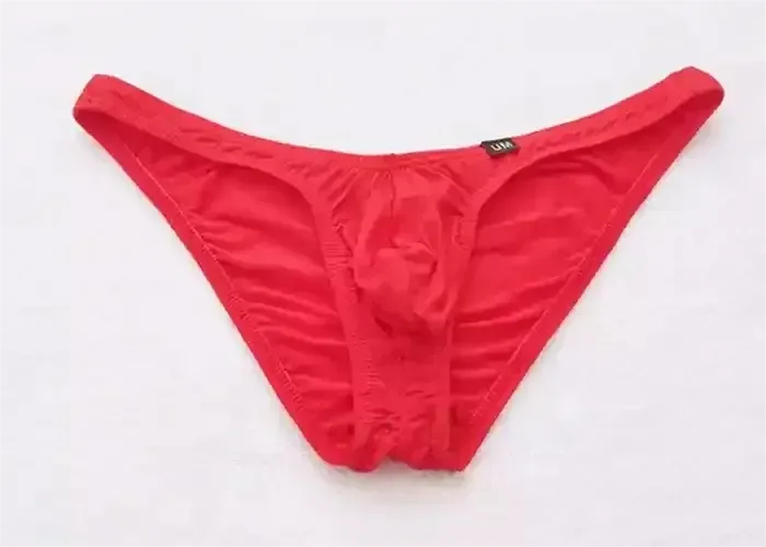 Men's Modal Briefs Ultra-Thin Breathable Ruched Hip Lift 3D Form-Fitting Bulge Enhancing Comfortable Underwear Fashion Sexy