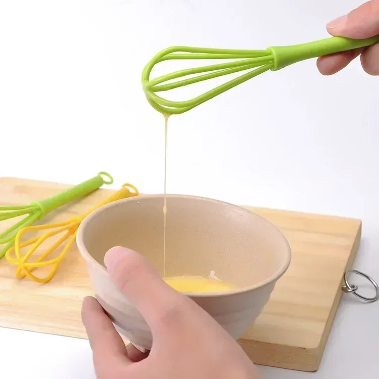 Acessórios de cozinha batedor manual de ovo, ferramentas de cozinha de plástico, creme, misturador de farinha, ferramenta de ovos, utensílios de cozinha, 1 peça