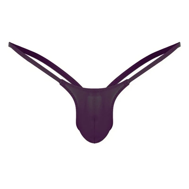 Ultra-fino gay homem tanga g-string sem costura jockstrap micro t-back roupa interior masculino corda biquíni roupa de banho bolsa underpant a50 — image 5