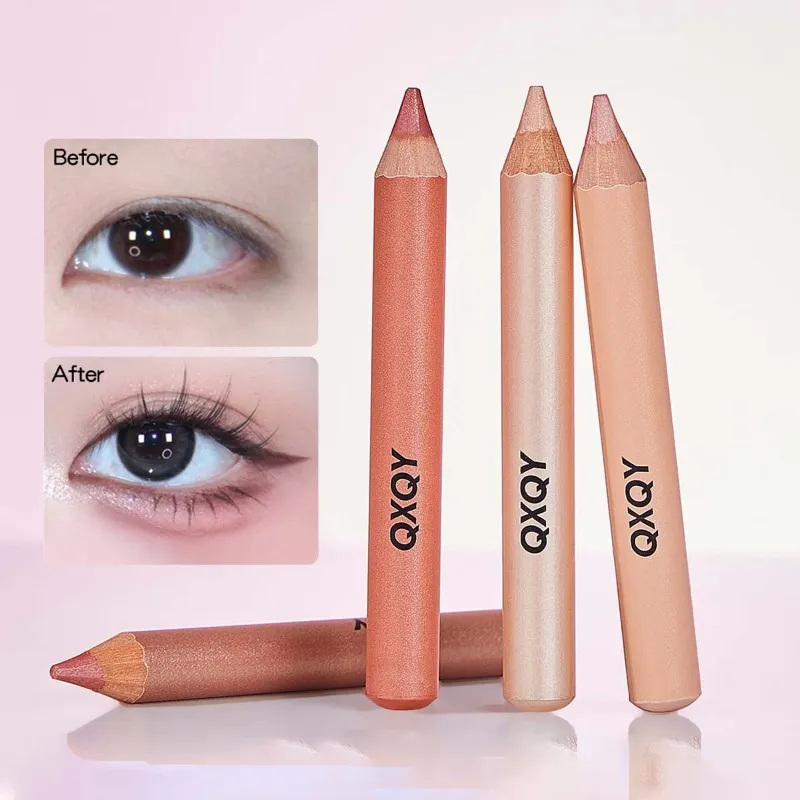 Caneta iluminadora sob os olhos 3D, à prova d'água, de longa duração, brilhante, delineador multiuso, maquiagem para os olhos