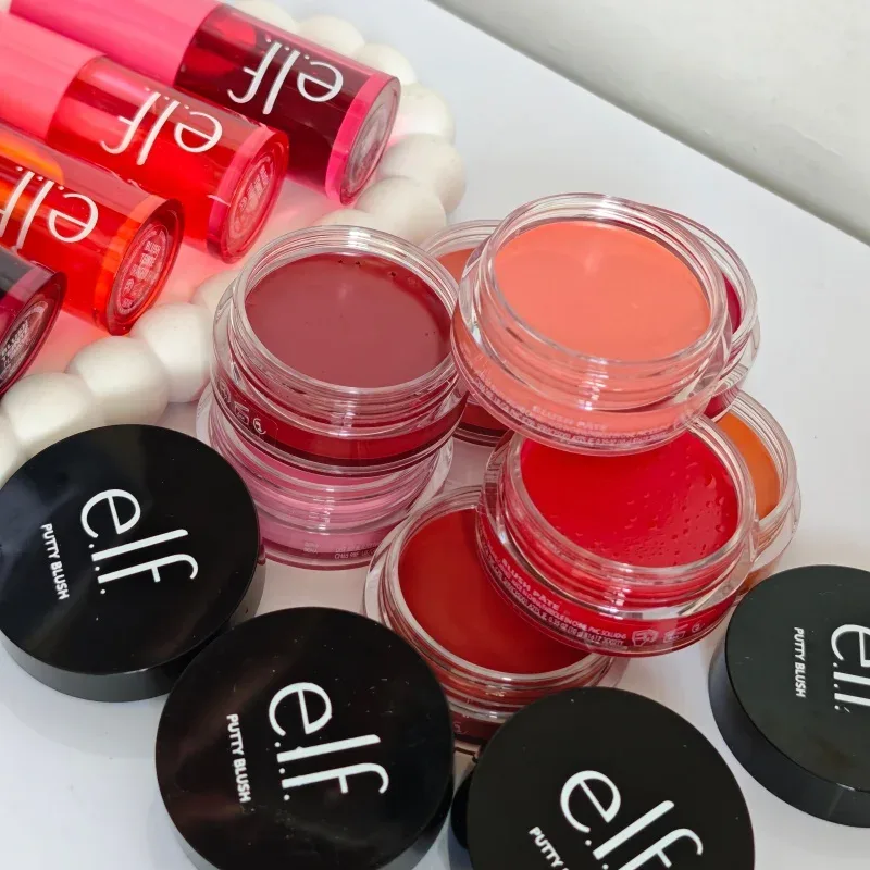 Popular marca elf portátil sabor de frutas brilho labial fino hidratante reparação nutritiva melhorar linhas labiais colorido bálsamo labial cosméticos