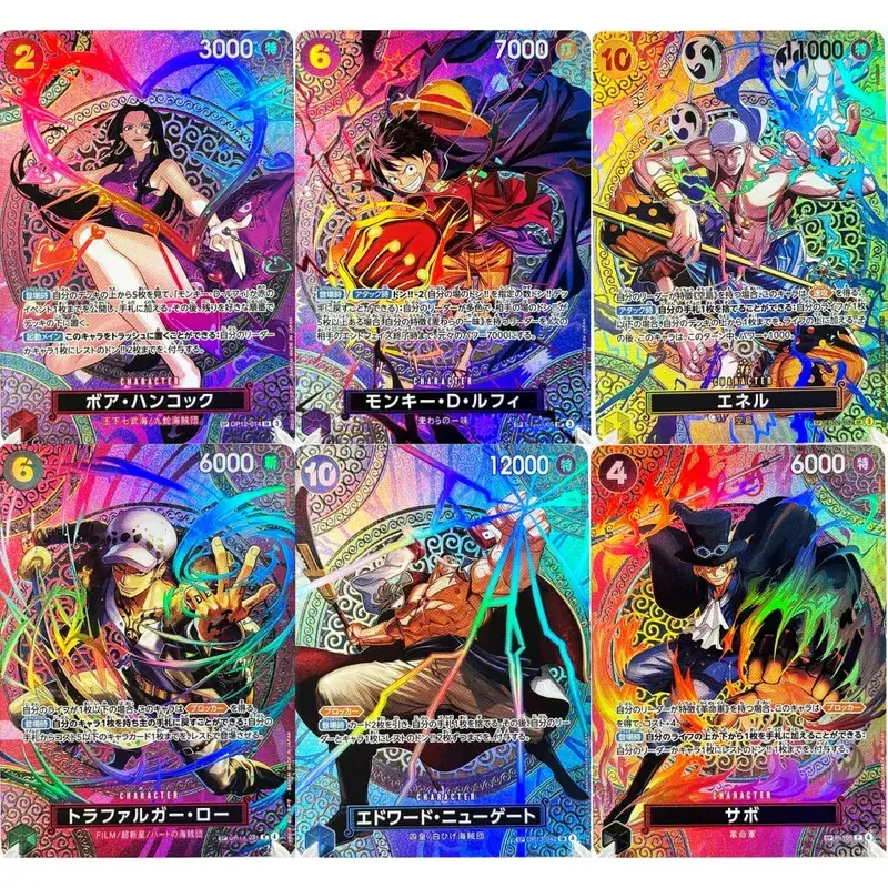 Conjunto completo de cartas de jogo de peça única sp, coleção completa de cartas raras de alta qualidade, réplica diy de cartão proxy de folha de anime [inglês/japonês]