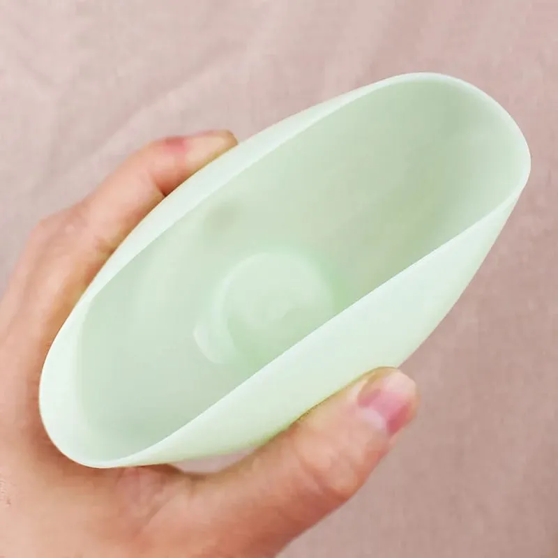 面膜混合碗套裝 5 件組 DIY 面膜混合工具套件面膜碗棒抹刀矽膠軟面刷勺子