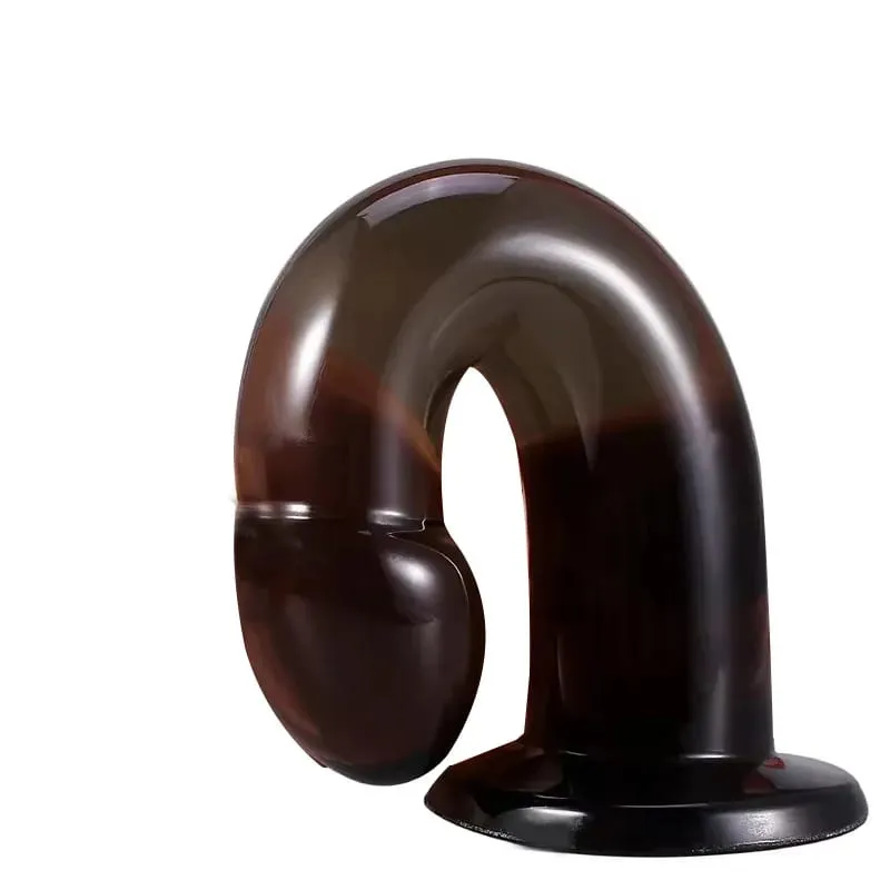 Transparente realista vibrador forte ventosa sem vibrador feminino masturbador anal realista pau brinquedos sexuais para mulher sex shop 18