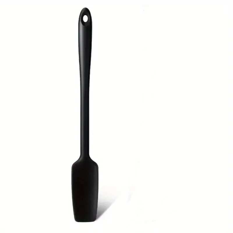 Espátula de silicone com cabo longo para cozinha, espátula raspadora de jarra, antiaderente, raspador de borracha, smoothies, liquidificadores, cozimento