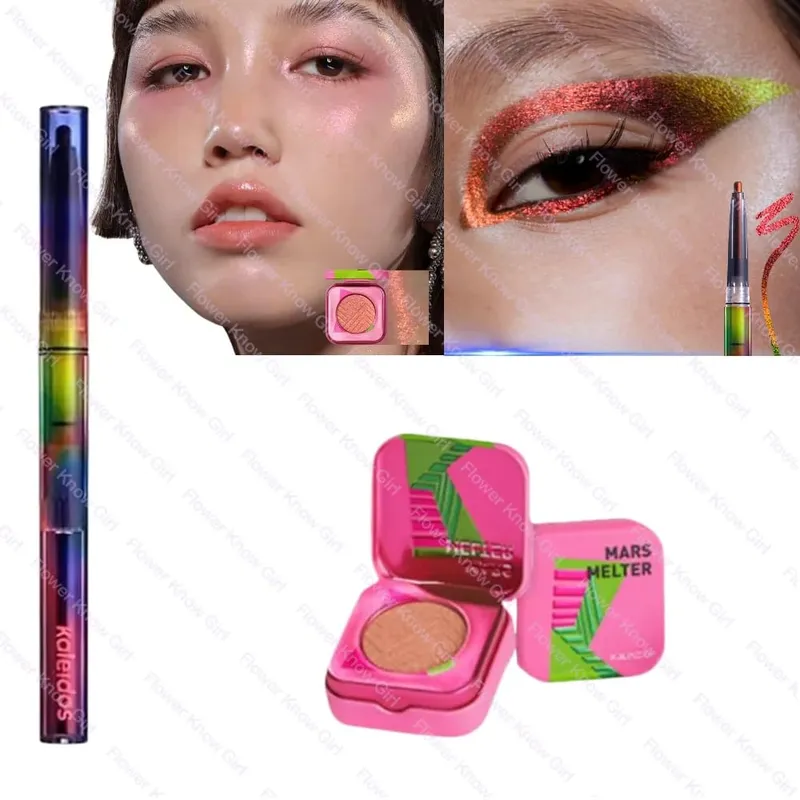Kaleidos Camaleão Conjunto de Maquiagem para os Olhos Rosto Gel Delineador Lápis Camaleão Sombra Marcador Cromo Glitter Diamante em Pó — image 11