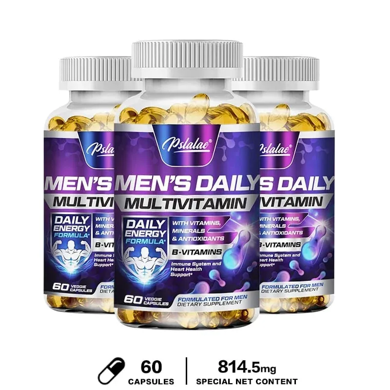 Men's Multivitamin Supplement - Enhance Immunity Boost Energy and Endurance Promote Overall Health