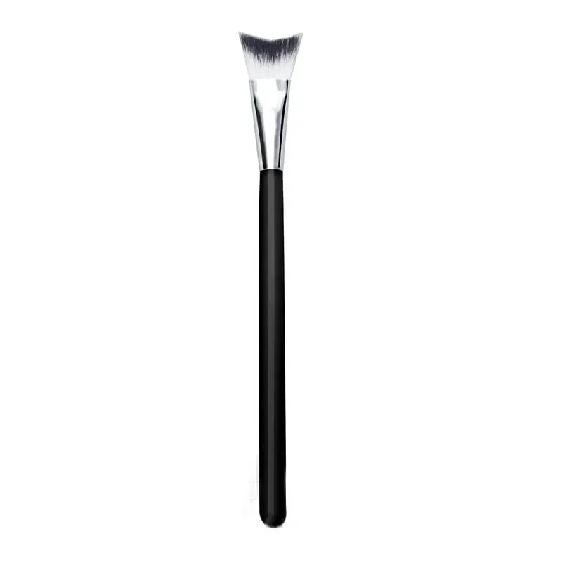 Pincel de sombra para nariz, pincel de maquiagem para contorno em ângulo, silhueta de olho, sombra, corretivo cosmético, ferramentas de maquiagem
