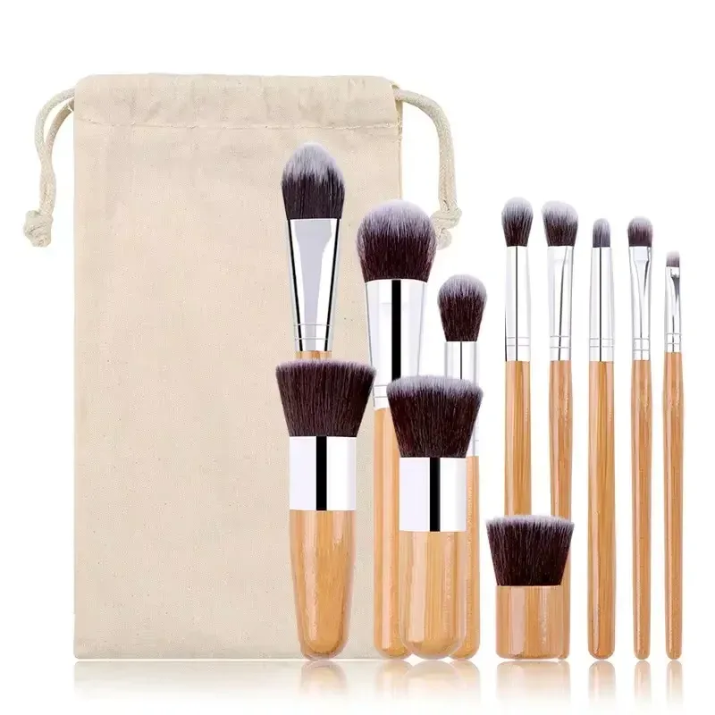Pincéis de maquiagem rosto fundação pó solto corretivo blush base macia escova profissional cosméticos beleza maquiagem ferramentas