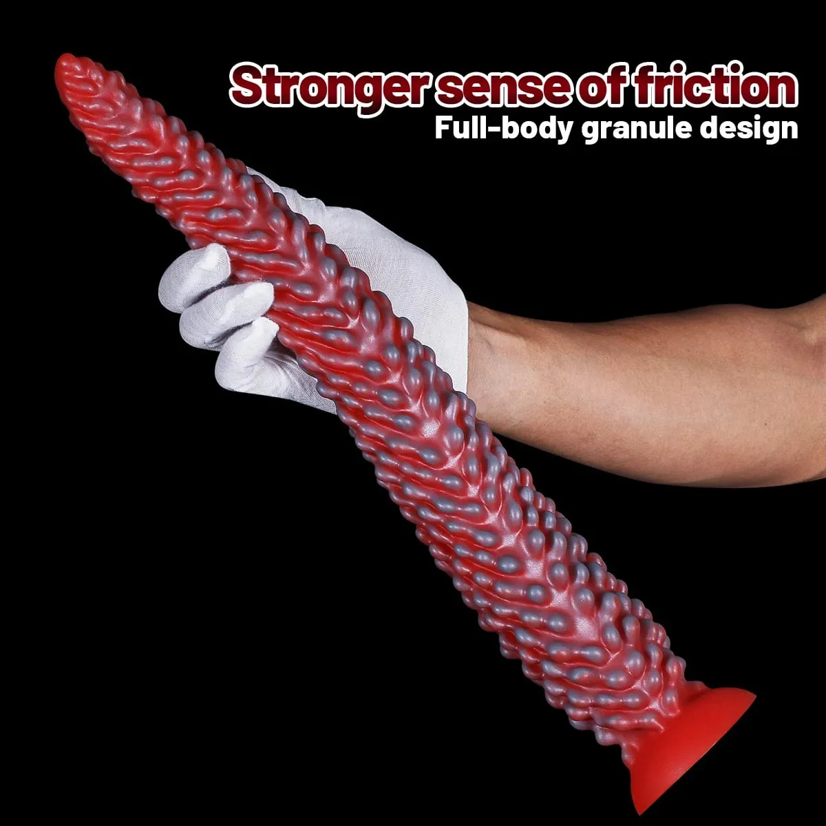 Enorme longo buttplug monstro tentáculo silicone anal plug vibrador com forte ventosa clitóris estimulação vagina brinquedos sexuais adultos