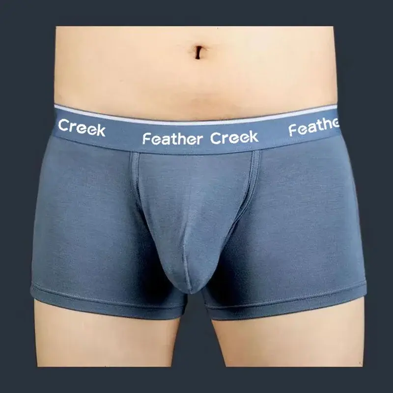 Calcinha masculina com bolsa grande em u, bolso frontal convexo, pé plano, triângulo, sexy, roupa íntima da moda para homens