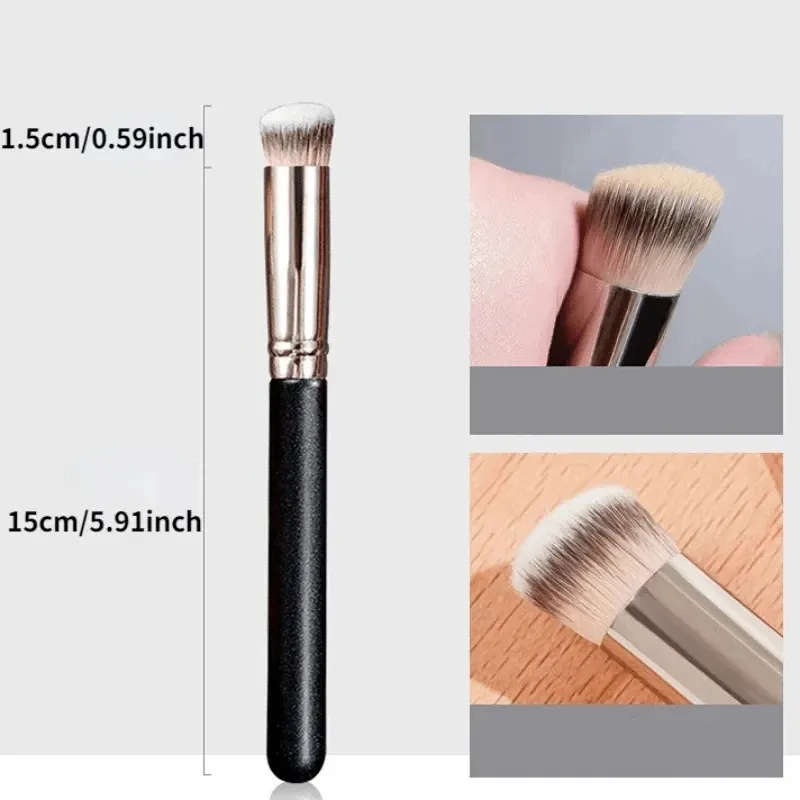 1/2/5/10pcs Pincel de corretivo de base Premium Contour Blush Pincéis de corretivo líquido Fundação BB Cream Pincel de maquiagem facial