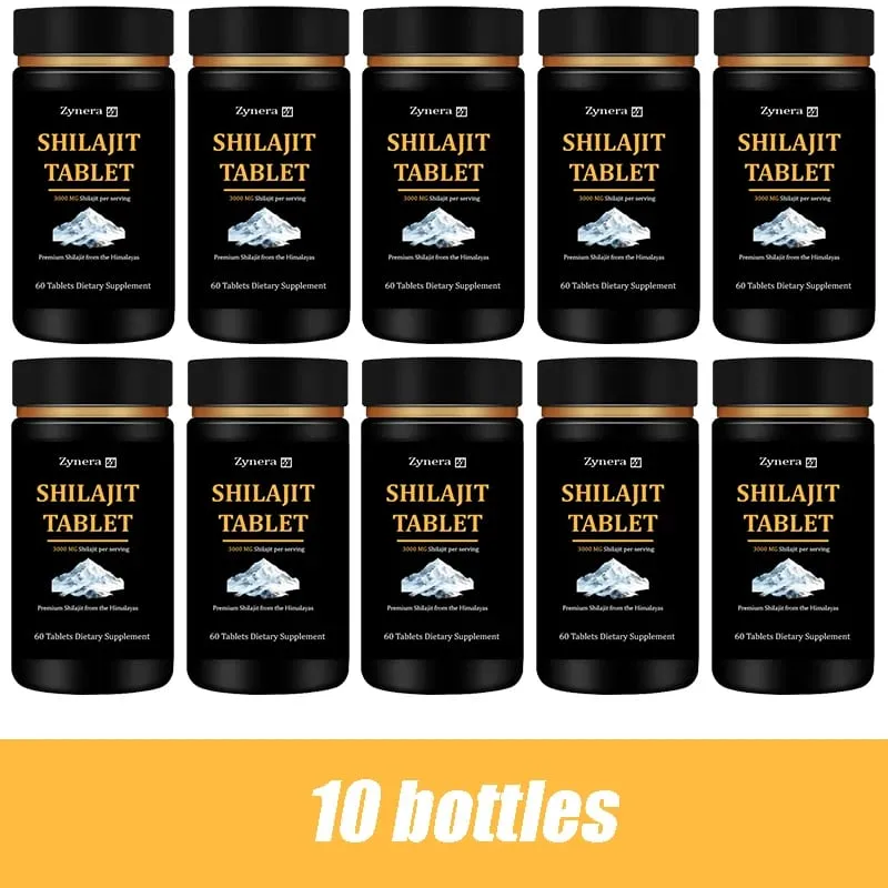 Suplemento masculino para aumento, com comprimidos de shilajit, suporte para esperma, qualidade natural, construtor de músculos, pílulas de ampliação, resistência, homem