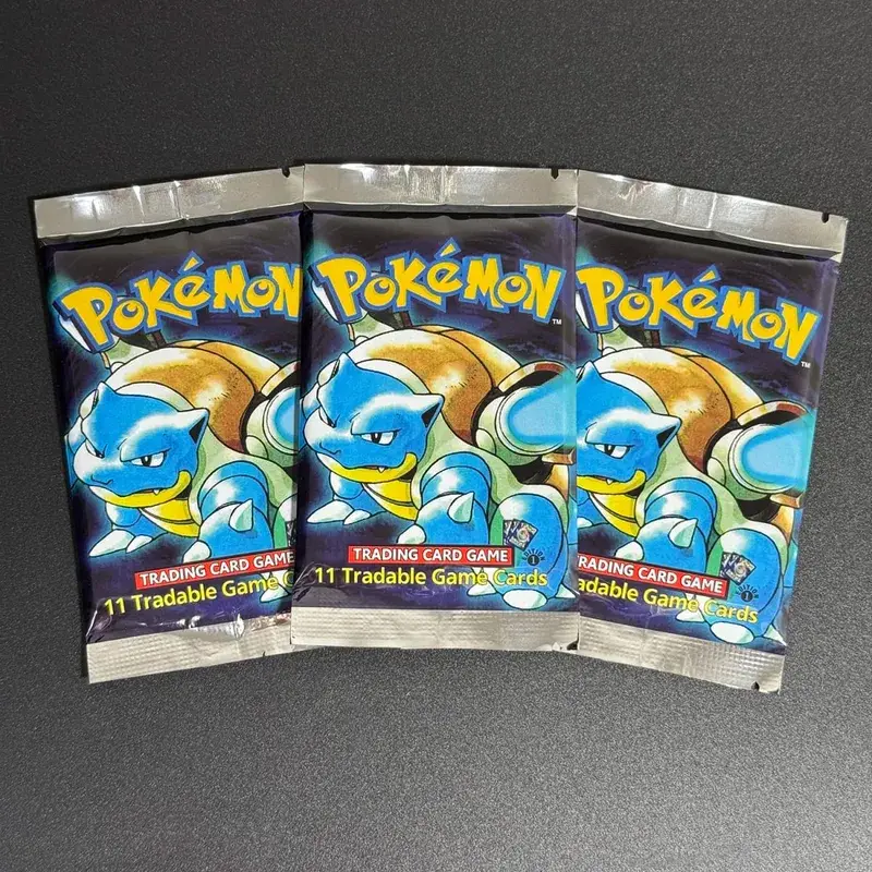 整包 PKM 第 1 版補充包 PTCG 代理卡適用於基礎套裝噴火龍 Blastoise Venusaur TCG 卡 11 件/包玩具