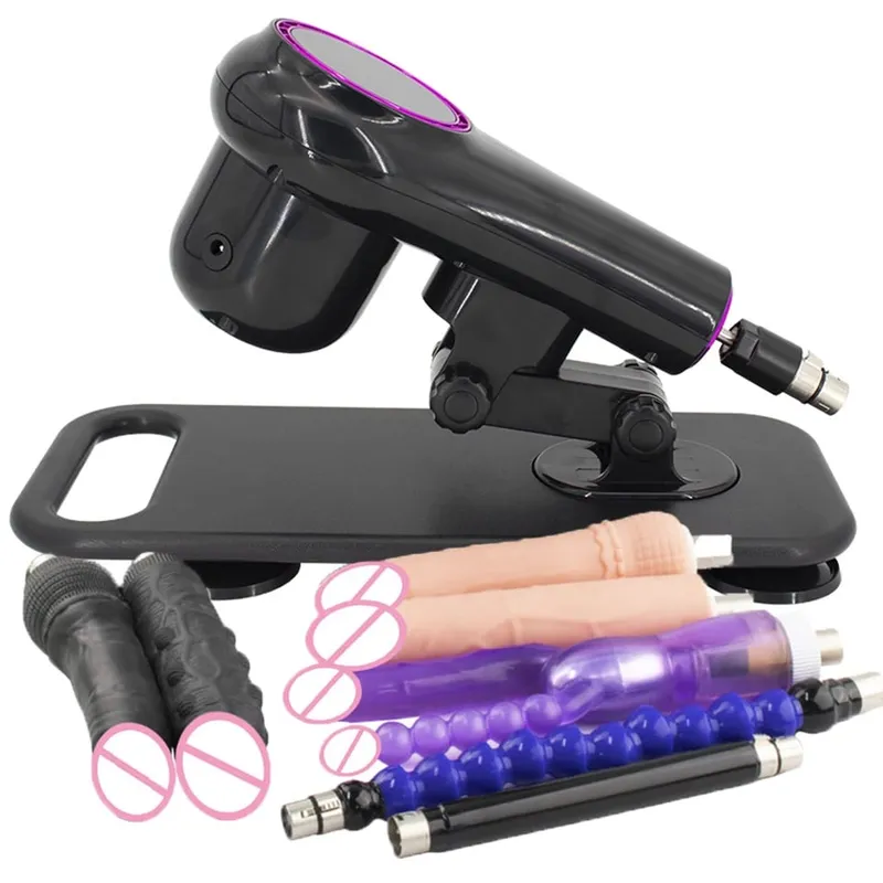 Newly Upgraded Wireless Remote Control Sex Machine for Women Automatic Masturbation Machine Pump Gun Love Machine Couple Sex Toy