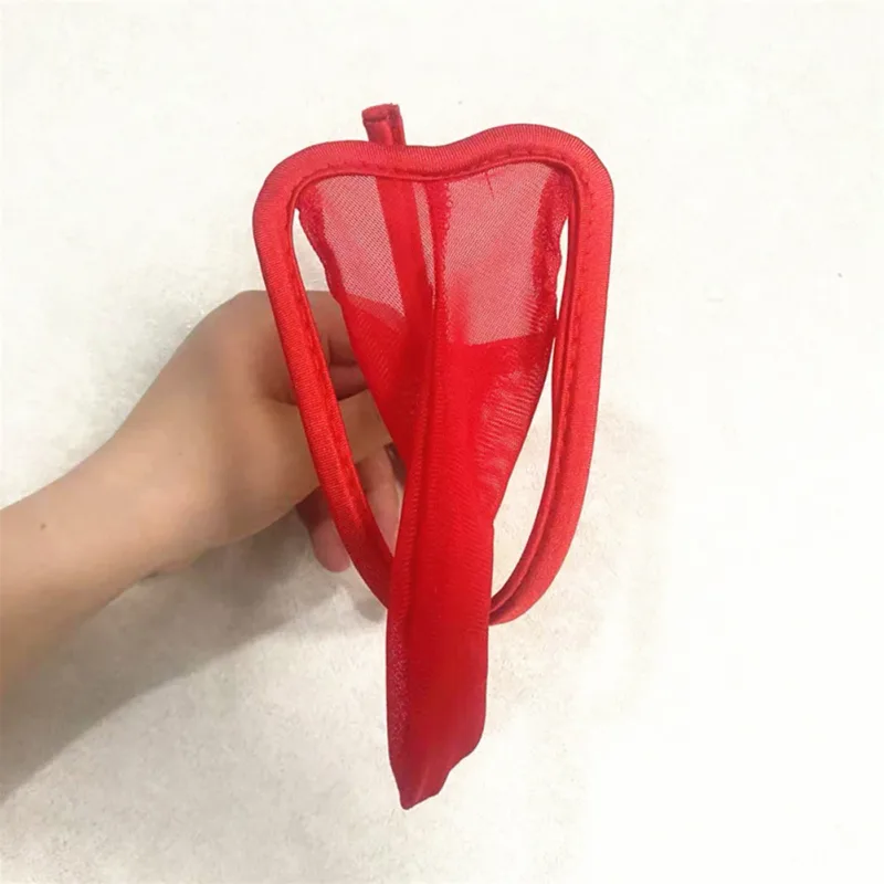 Confortável moda masculina breve c-string sólida tanga cueca cuecas de biquíni bulge bolsa lingerie confortável