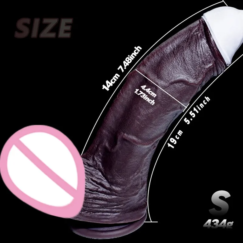 Huge Realistic Dildo Fantasy Long Penis Big Dick Suction Cup Dildos Vagina Massager Giant Anal Plug Sex Toys For Women Men