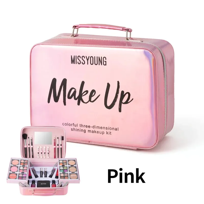 Popular 36 pcs beauty set makeup eyeliner blusher lipstick facial daily makeup kit women's holiday birthday gift set