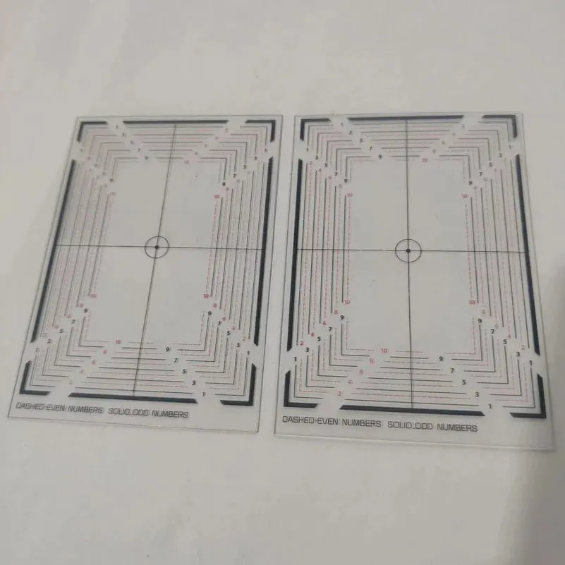 Card Centering Grading Tool for Pokémon TCG Trading Card Grading for Collectible Cards
