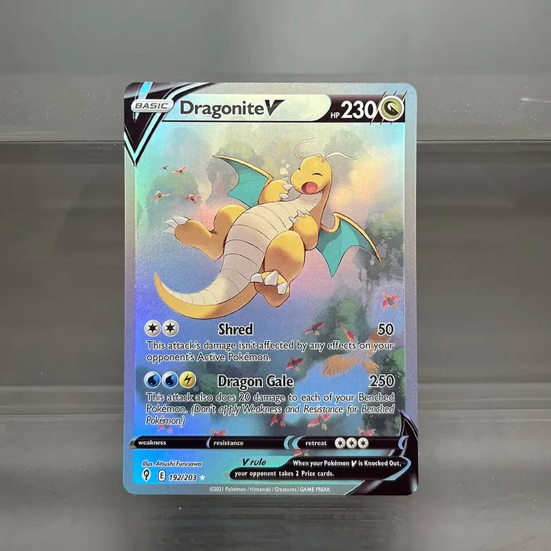 箔 PKM 單卡皮卡丘噴火龍 EX 泡泡喵遊戲稀有收藏卡 PTCG 彩虹代理卡 — image 21