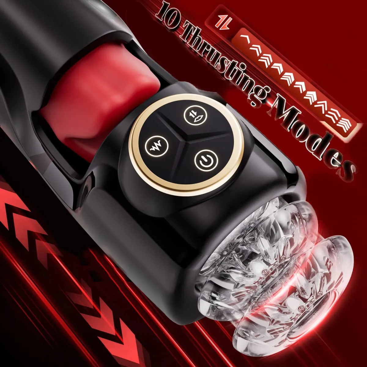 Empurrando masturbador masculino sugando máquina de boquete pênis treinamento vibrador glans estimulador masculino Stroker brinquedo sexual para homens