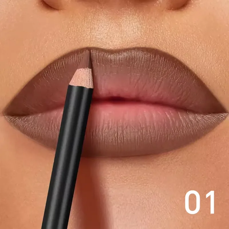 6-Color Waterproof Matte Lip Liner - Long-Lasting Non-Transfer Formula Matte Finish 6 Versatile Shades — image 11
