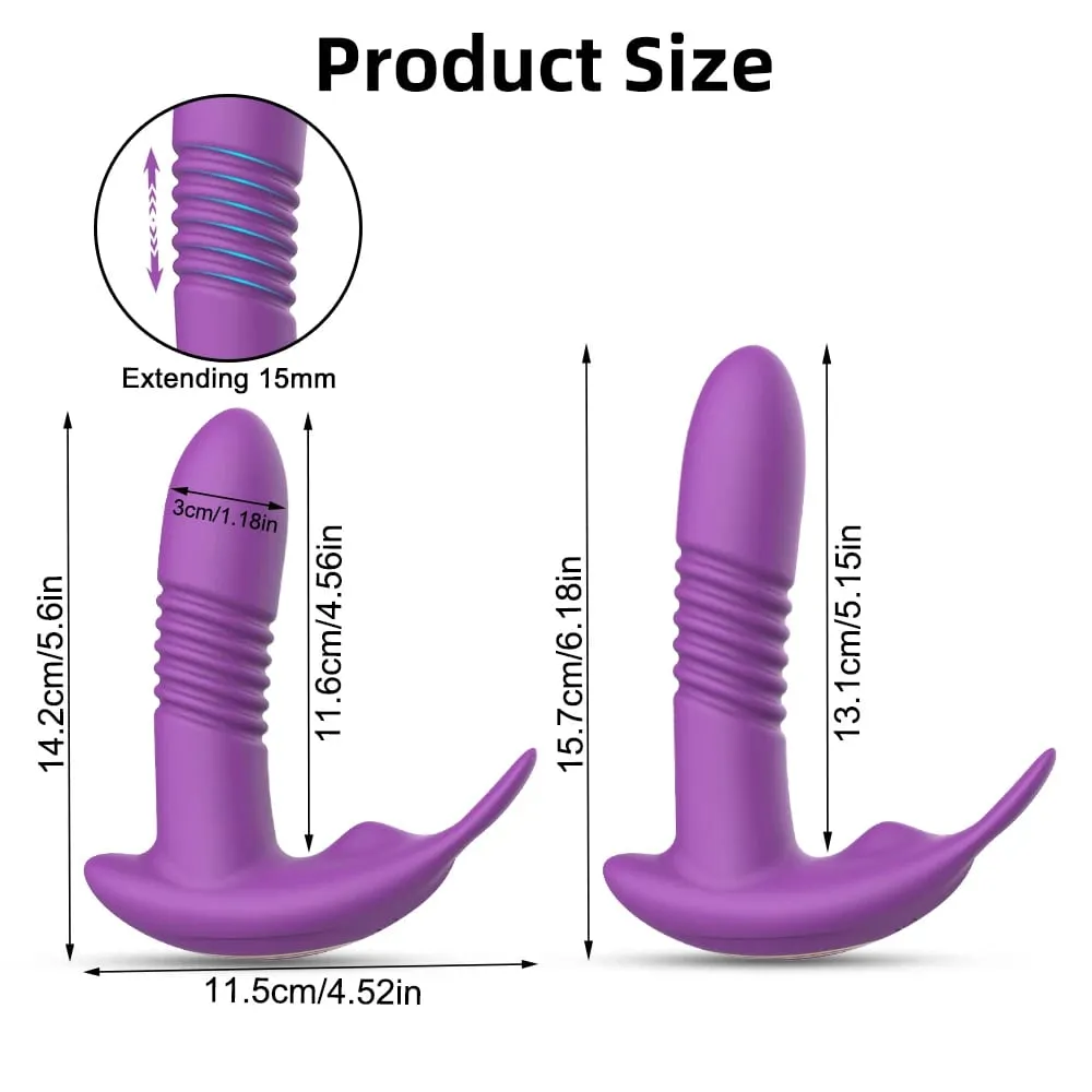 Vibrador de impulso para mulheres, vibrador telescópico rotativo, bluetooth, ponto g, estimulador de clitóris, brinquedo sexual, masturbação feminina — image 4