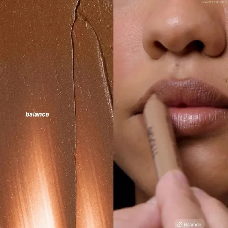 Peptide Lip Shape Pen Lip Liner Long Lasting Moisturizing Lip Blam Lip Tint Pencil Pen Lipstick Rouge Storage Bag Makeup