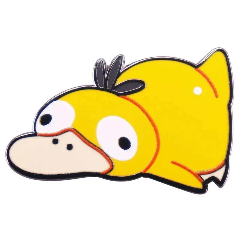 Alfinete esmaltado pokémon gengar e pikachu, alfinetes de lapela para mochilas, emblemas de pão, broche de medalha para roupas, joias, presentes para amigos