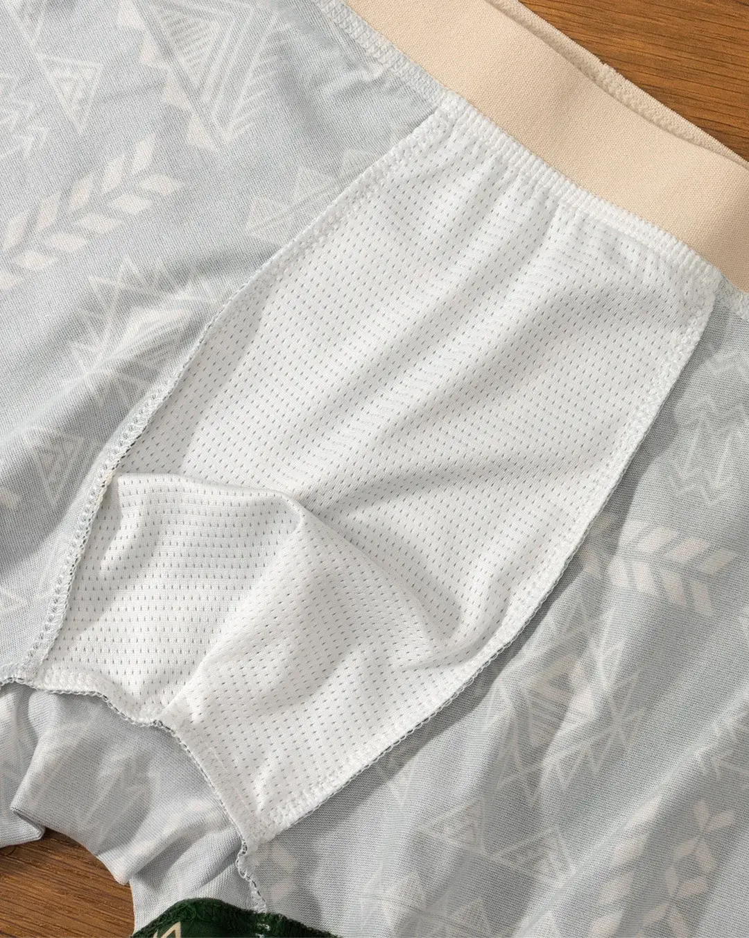 Men's Boxer Retro Ethnic Style Comfortable Smooth Fabric Briefs Vintage Print Elastic Underwear for Man Lingerie Flat Underpants