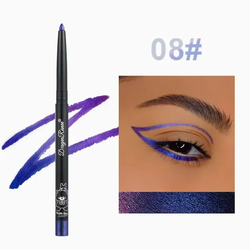 Chameleon Eyeliner Gel Pen Waterproof Chameleon Eyeshadow Pencil Long Wear MultiChrome Eyeliner Glitter Highlights Eye Makeup