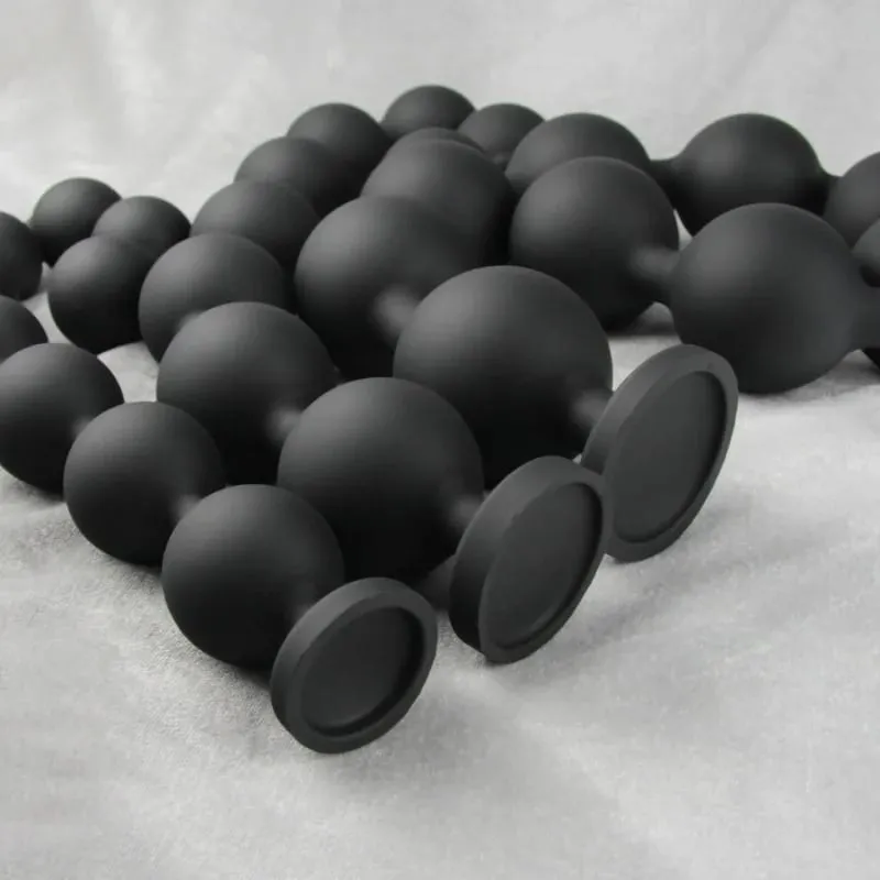 Silicone Anal Beads Dilator Huge Annals Balls Ass Anus But Butt Plug Anal Plug Buttplug Analsex Long Anal Sex Toys for Men Women