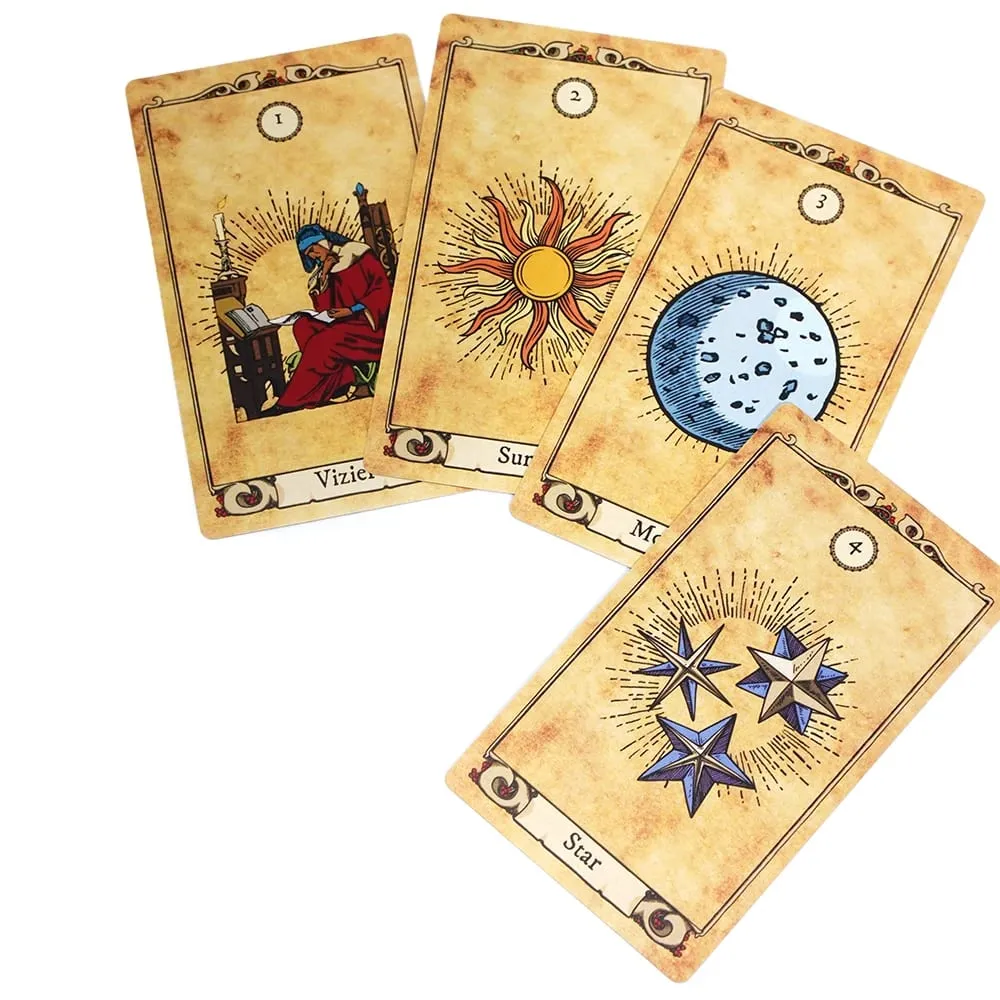 Baralho de muitas coisas estilo vellum 12x7cm tamanho aventuras inspiradas fantasia roleplay acessórios de mesa rpg com cartão ilustrado — image 5